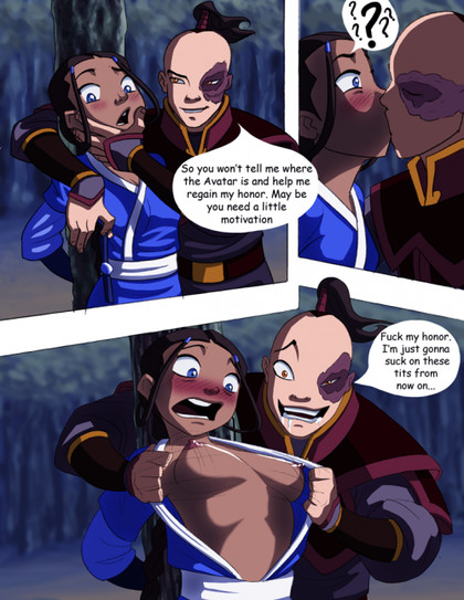420px x 543px - Katara was capturedâ€¦ and she really was thinking that no one will be  interested in her young juicy tits!? â€“ Avatar Hentai